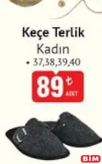 KEÇE TERLİK KADIN fiyat ve kampanya bilgisi